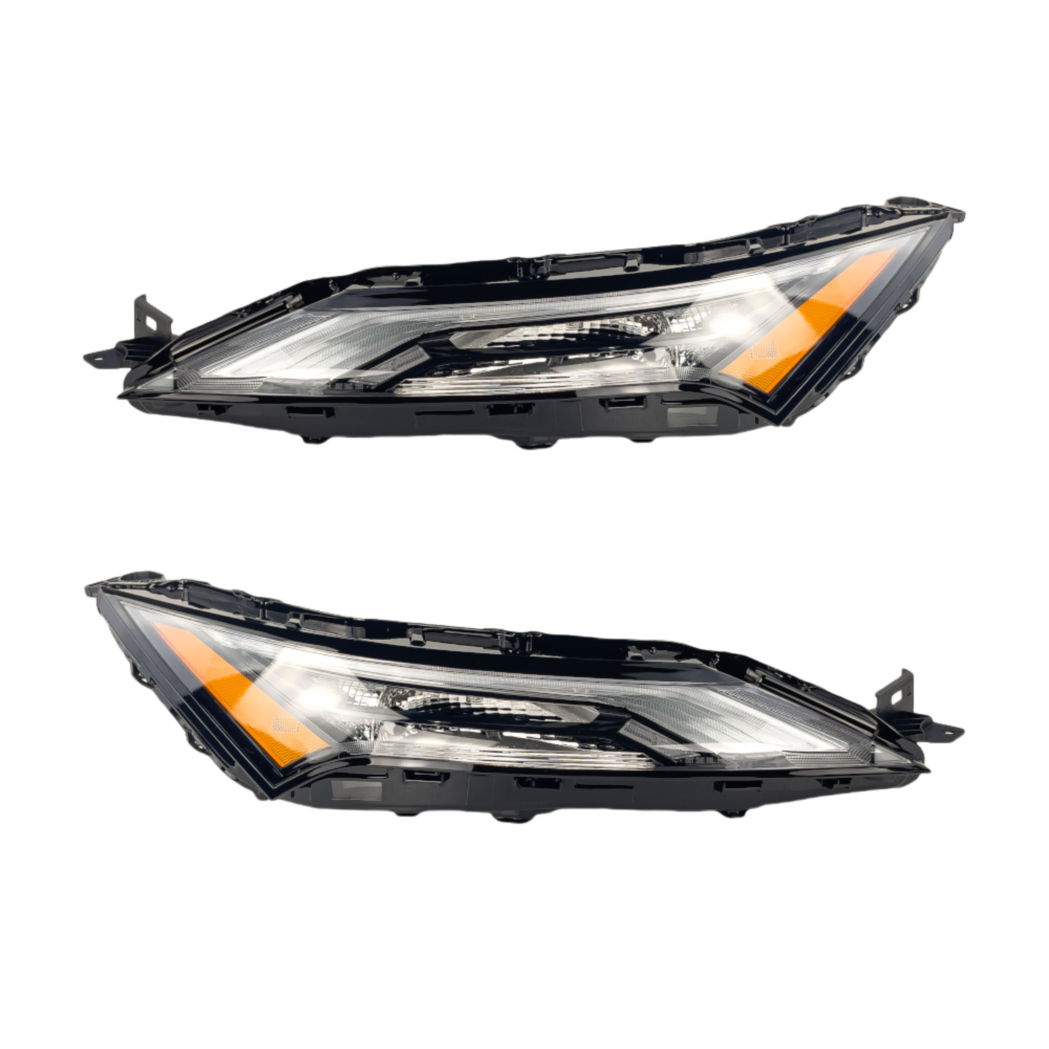 For 2021-2023 Nissan Rogue w/ Halogen Signal LED DRL UPPER Headlights Left+Right