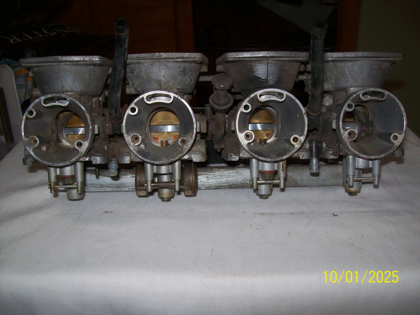 78-79 Yamaha XS1100 Carburetors For parts + Global Shipp 78-79 Yamaha XS1100 Carburetors For parts + Global Shipp