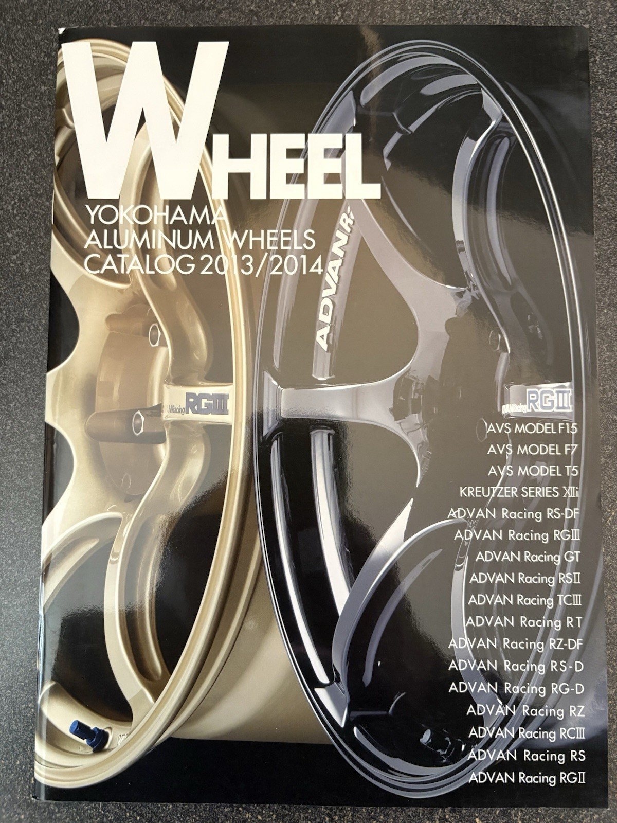 JDM Yokohama Wheel Catalog, 2013-2014, ADVAN Racing JDM Yokohama Wheel Catalog, 2013-2014, ADVAN Racing