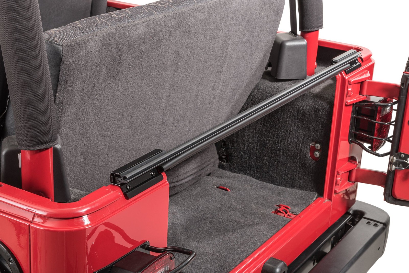 MasterTop 15433201 Replacement Tailgate Bar for 87-06 Jeep Wrangler TJ/YJ