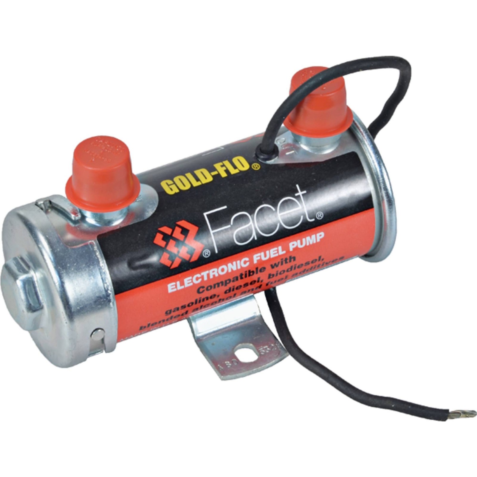 Cylindrical Solid State Fuel Pump For Facet Fuel Pumps 480532E; FPF-480532N