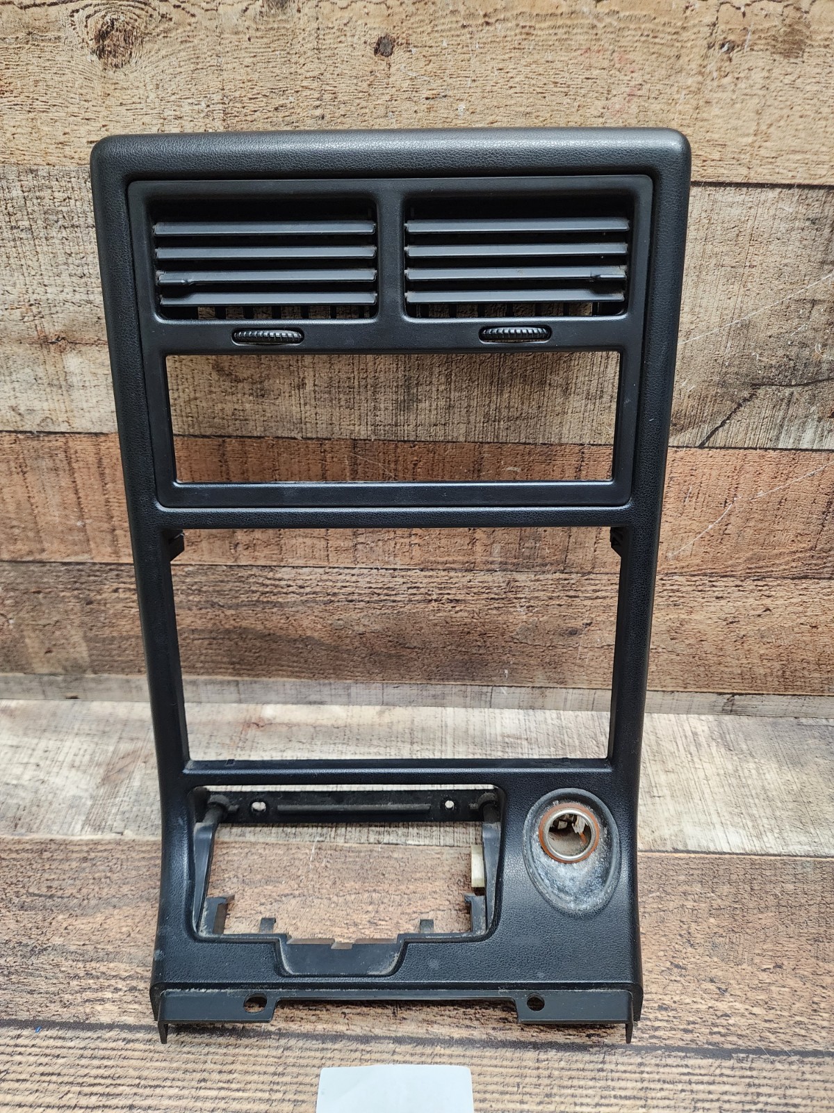 86-91 Mazda RX7 FC FC3S S4 S5 Radio Stereo Bezel Surround Trim Panel Black OEM 86-91 Mazda RX7 FC FC3S S4 S5 Radio Stereo Bezel Surround Trim Panel Black OEM