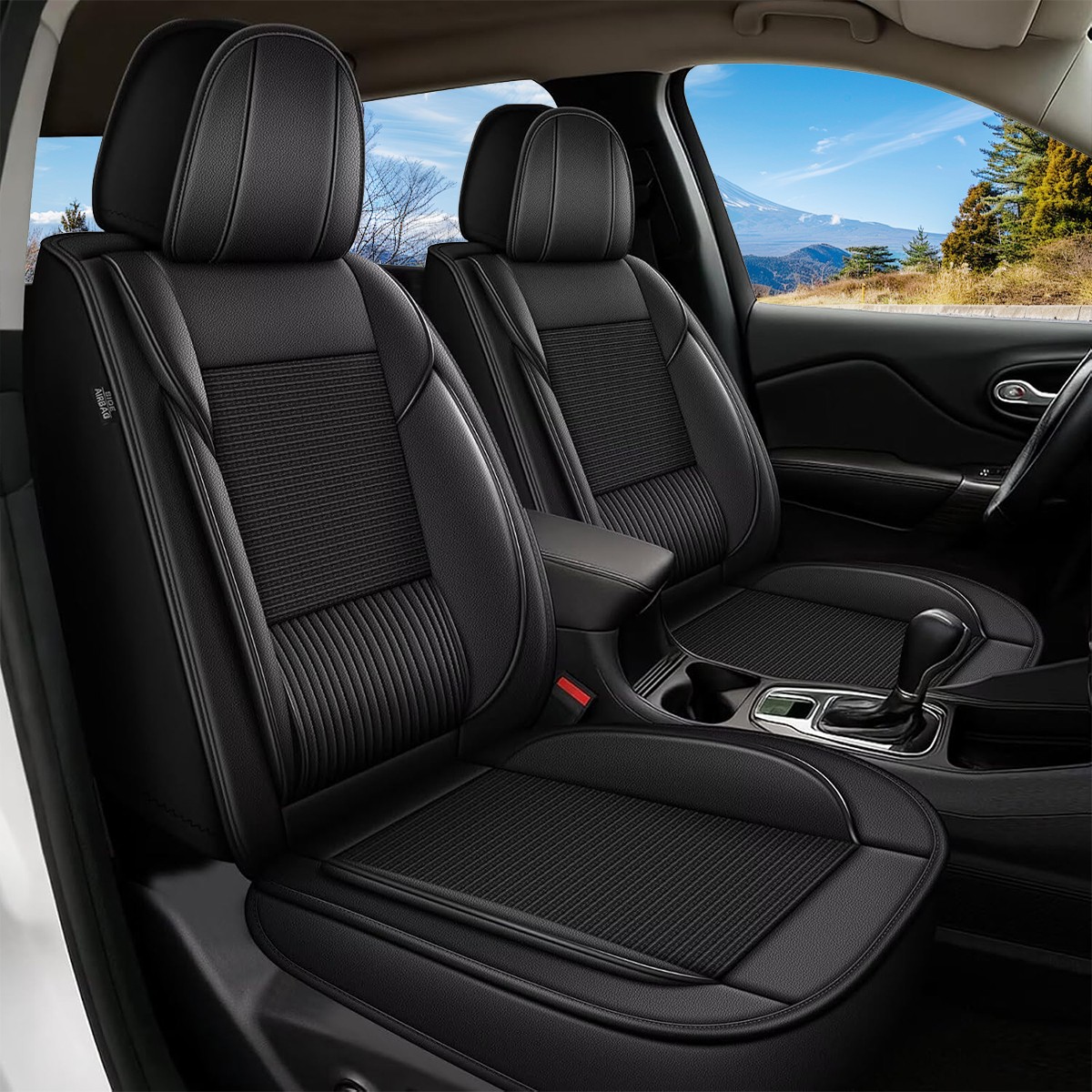 Car Seat Covers (2/5 Seats) For GMC Terrain 2010-2026 PU Leather Cushion