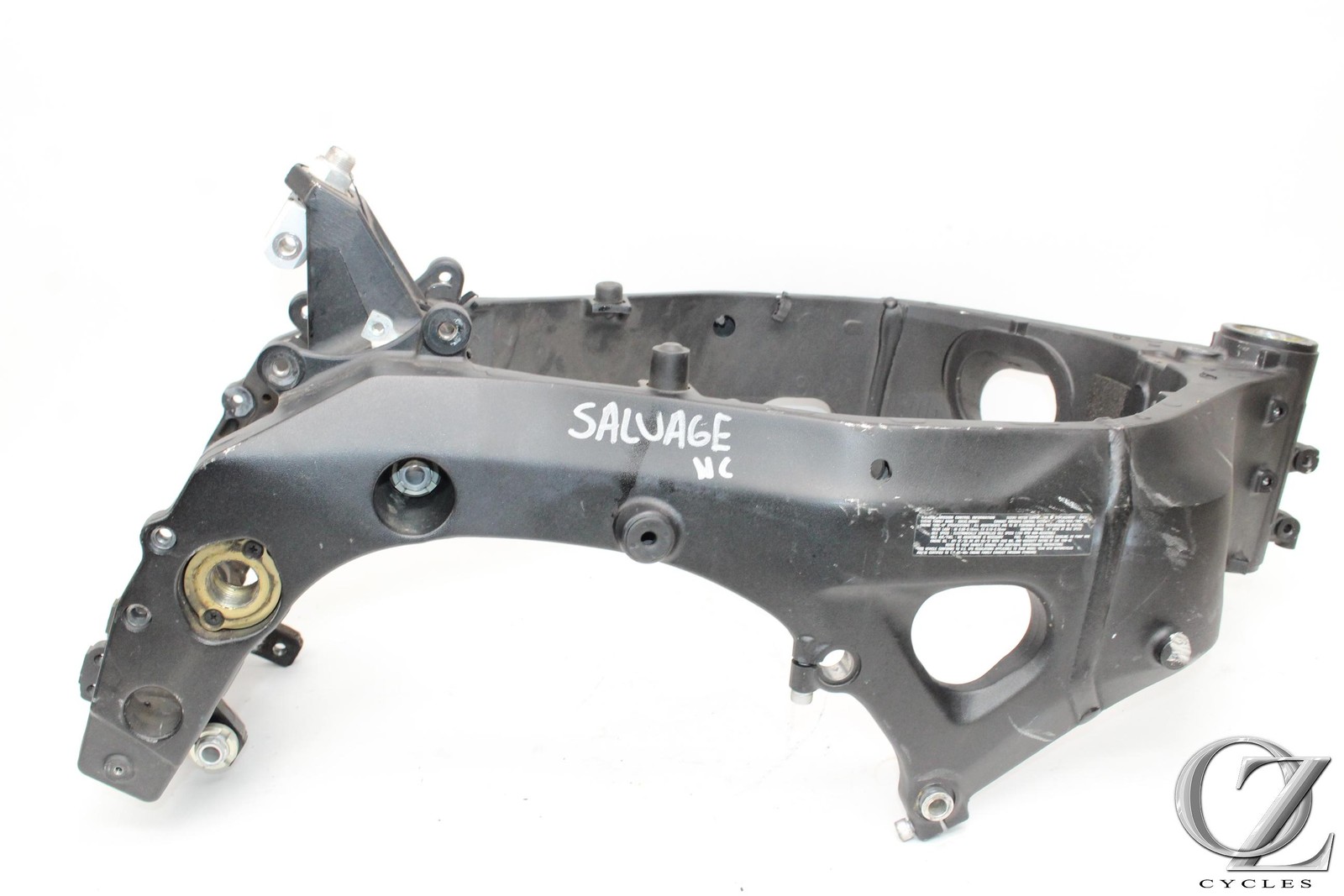 07-08 Suzuki GSXR1000 GSXR 1000 Main Frame Chassis SLVG