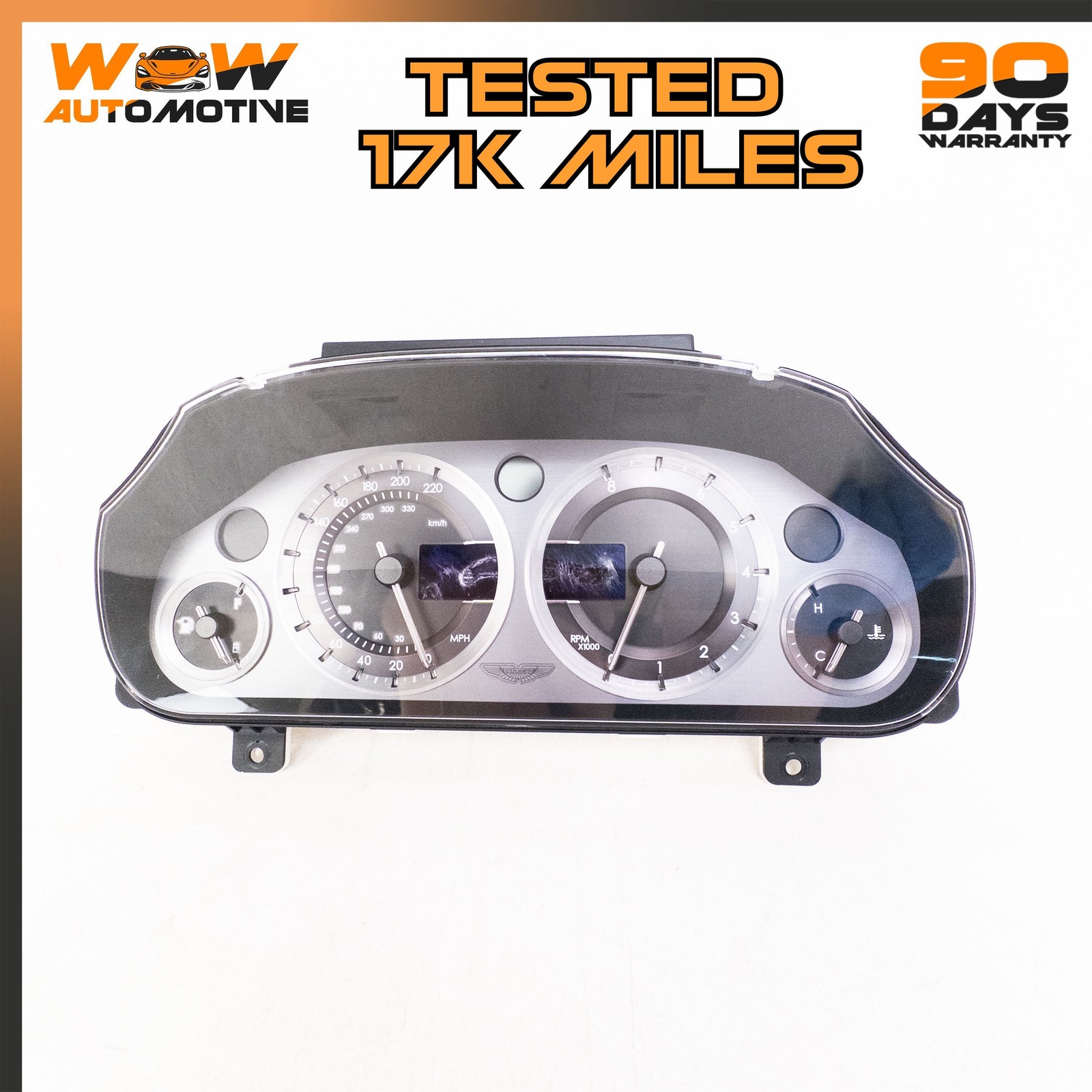 05-16 ASTON MARTIN V8 VANTAGE DB9 SPEEDOMETER INSTRUMENT GAUGE CLUSTER OEM 05-16 ASTON MARTIN V8 VANTAGE DB9 SPEEDOMETER INSTRUMENT GAUGE CLUSTER OEM
