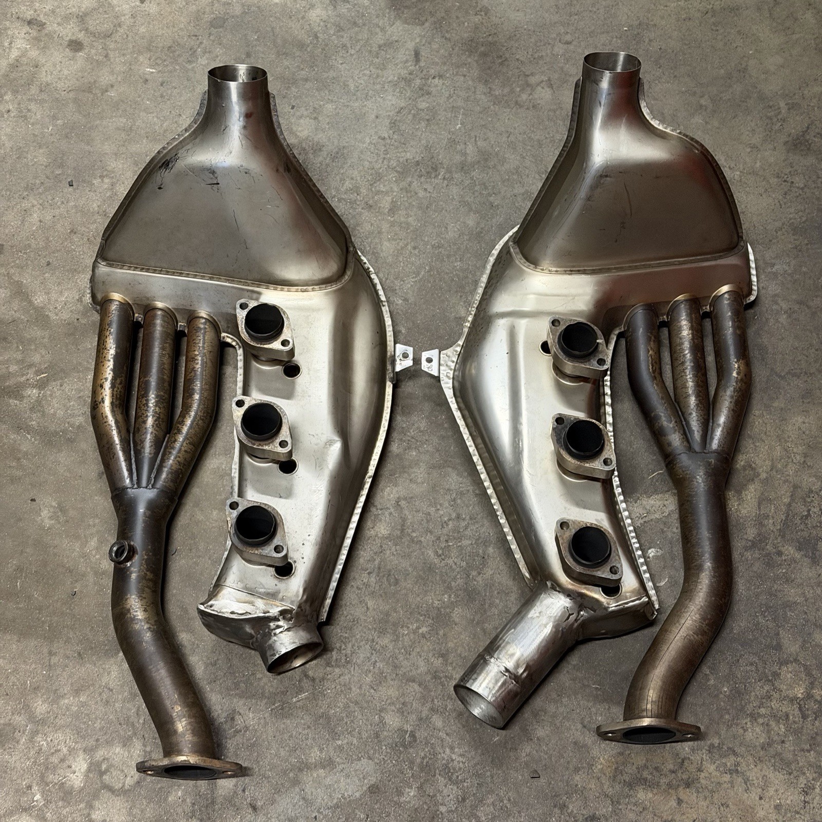 1965-1973 Porsche 911 SSI Heat Exchanger Pair STAINLESS STEEL 1965-1973 Porsche 911 SSI Heat Exchanger Pair STAINLESS STEEL