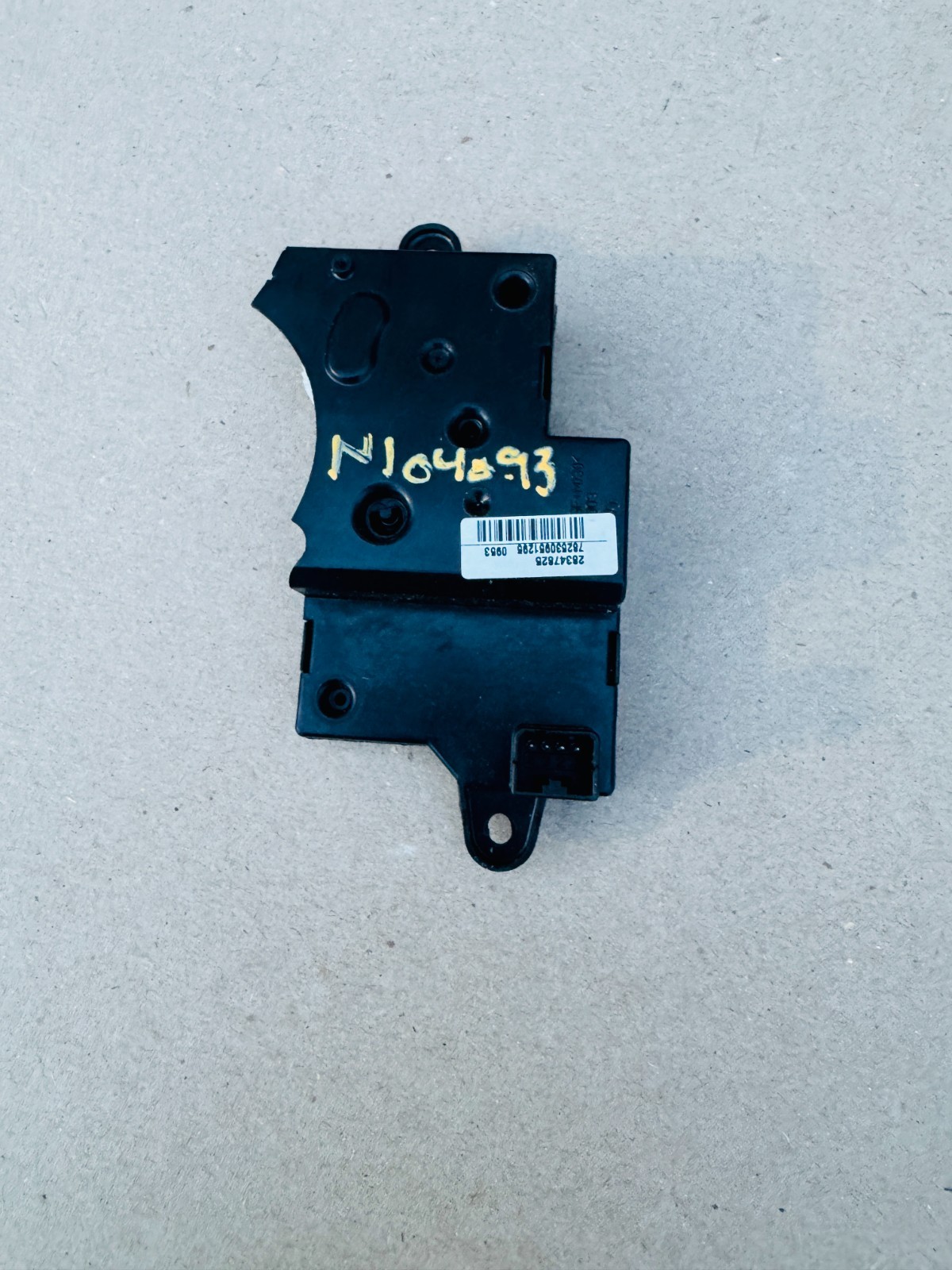 2011-2020 DODGE GRAND CARAVAN STEERING ANGLE SENSOR OEM 28347825 2011-2020 DODGE GRAND CARAVAN STEERING ANGLE SENSOR OEM 28347825