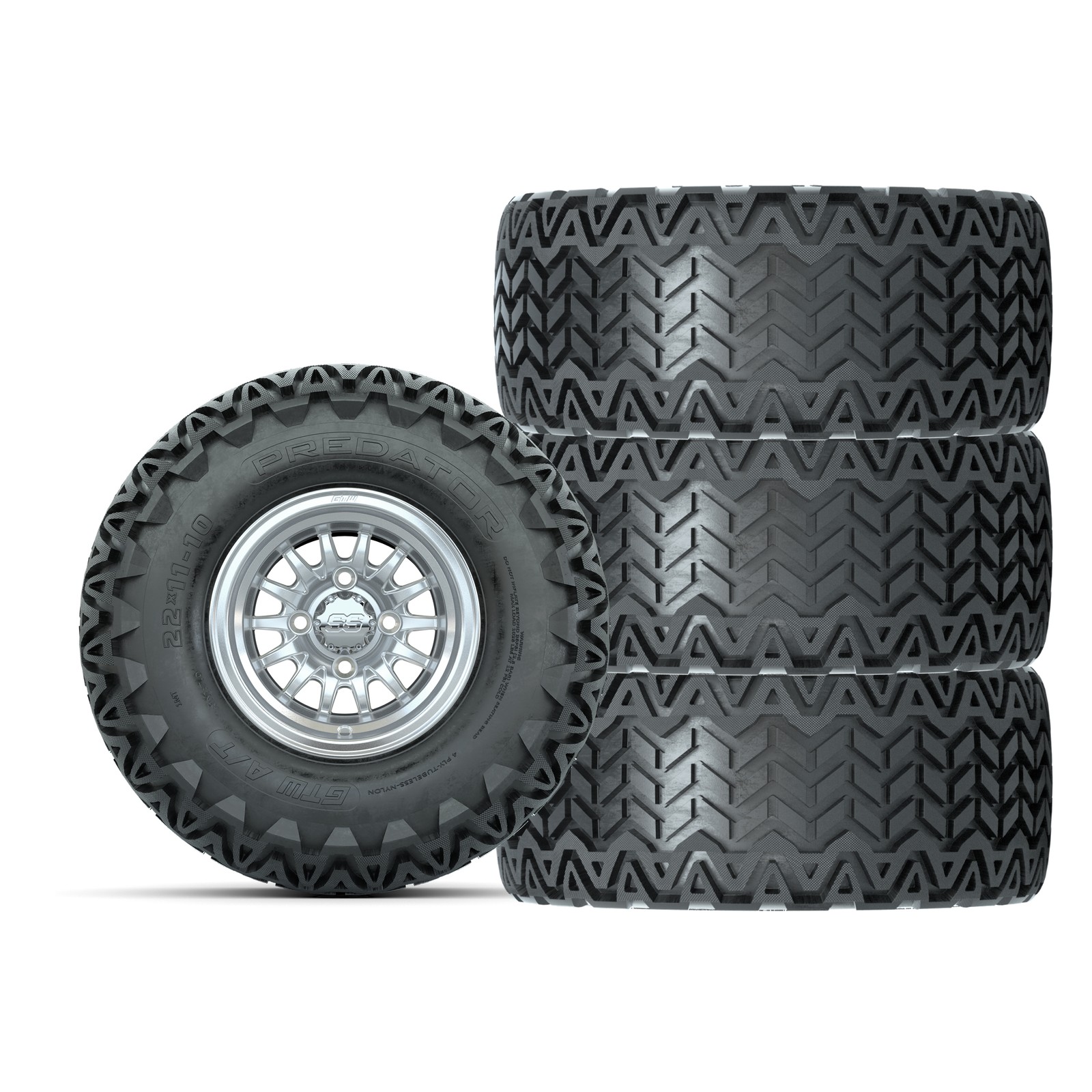 Set of 4 GTW 10\
