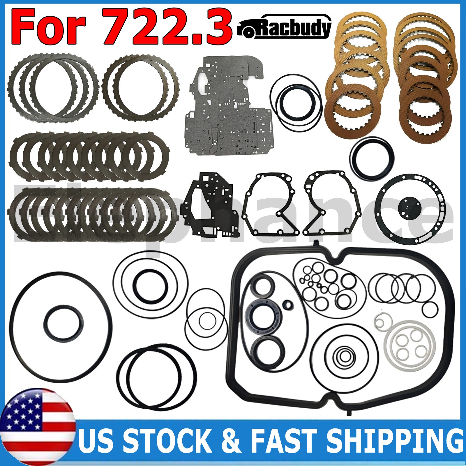 New 722.3 Transmission Master Rebuild Kit Overhaul For Mercedes-Benz Porsche 928