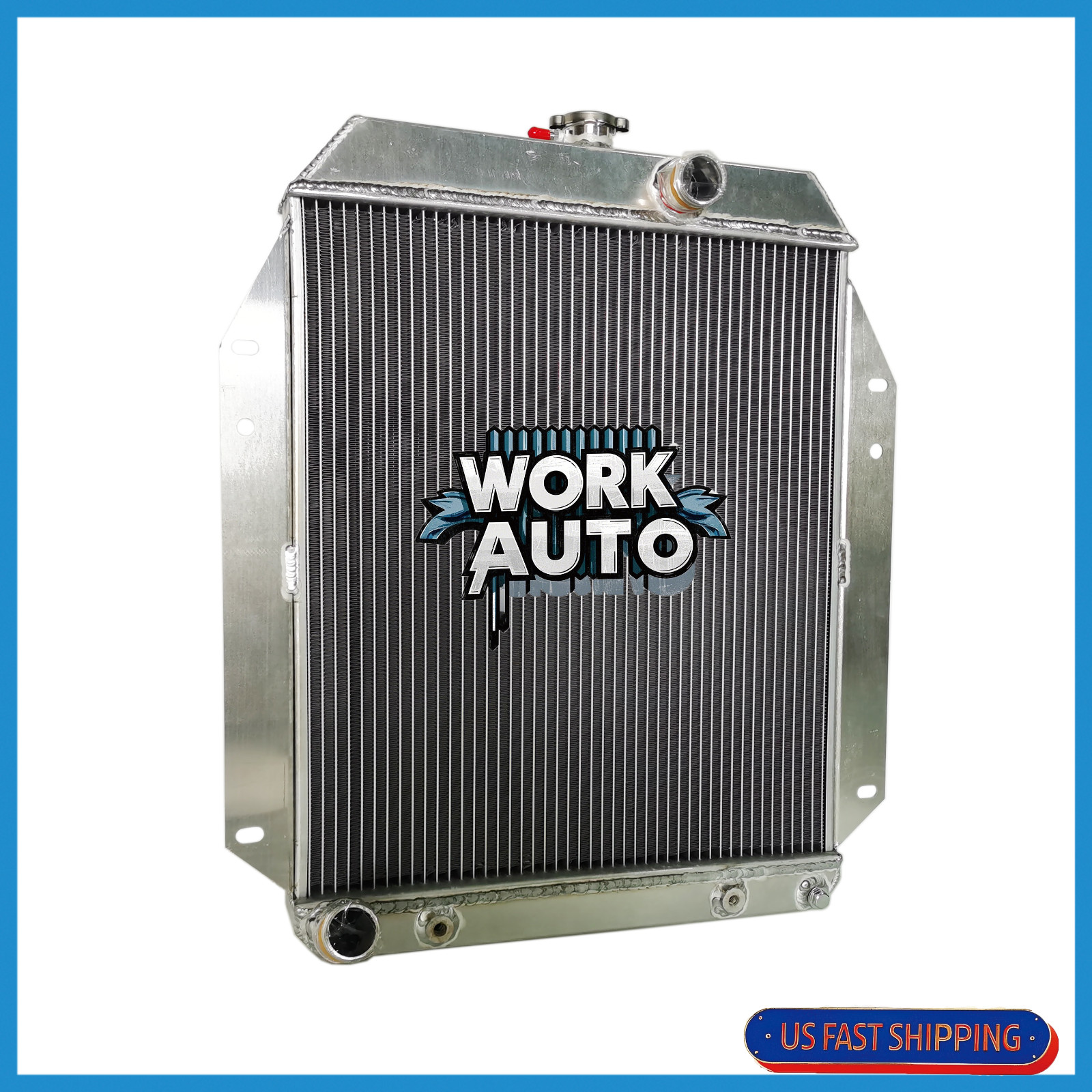 Aluminum Cooling Radiator Fit 1964-1970 1965 1966 1967 Dodge A100 V8 Engine 4.5L