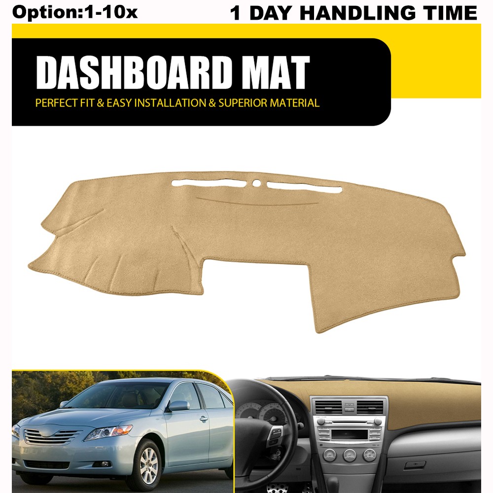 For 2007-2011 Toyota Camry Dashmat Dash Cover Dashboard Mat Car Interior Pad