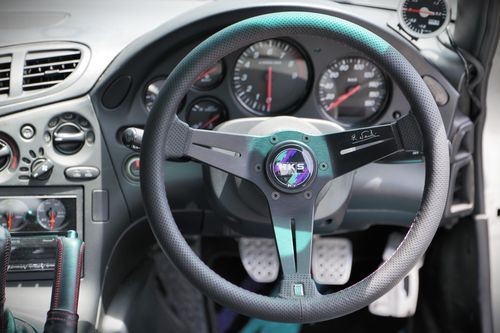 HKS 51007-AK668 x Nardi Classic Sports Deep Corn 340mm Steering Wheel Leather HKS 51007-AK668 x Nardi Classic Sports Deep Corn 340mm Steering Wheel Leather