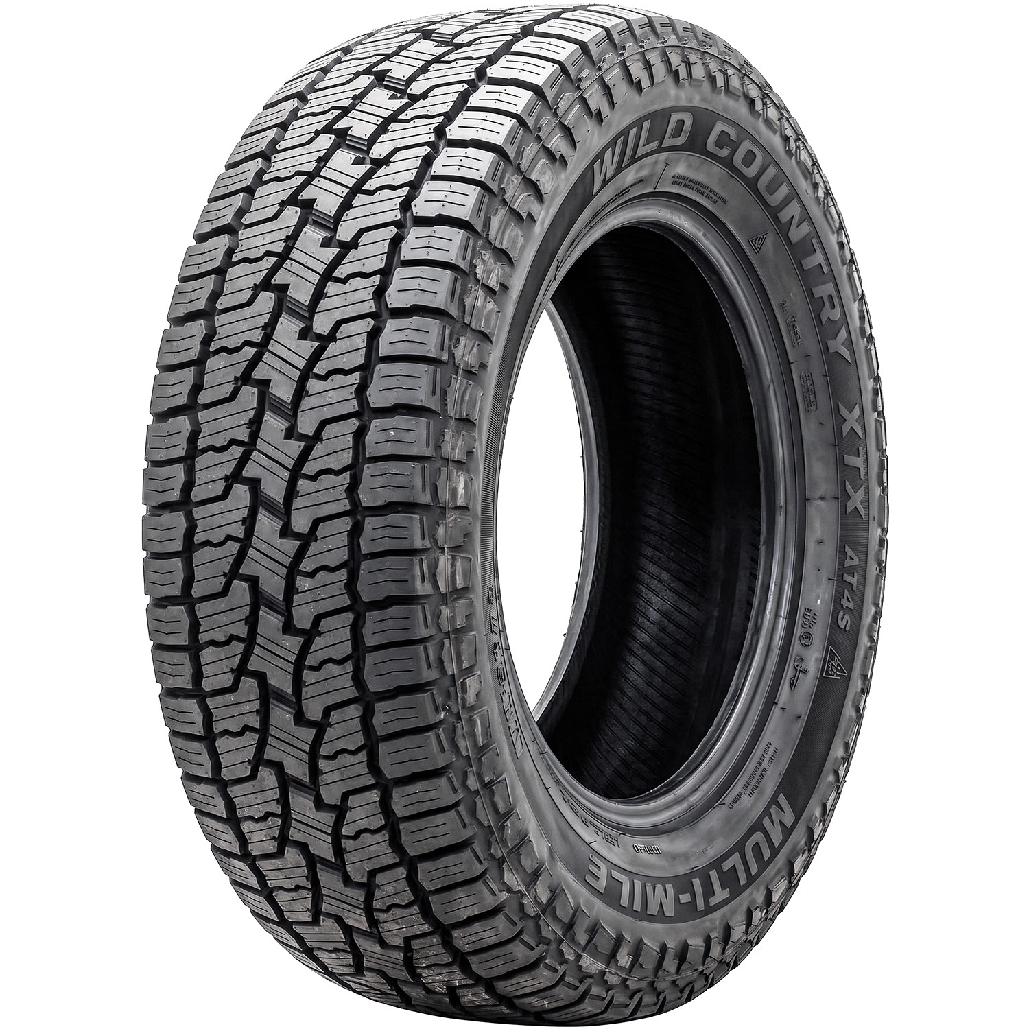 Multi-Mile Wild Country XTX AT4S 265/75R16 116T X/T Tire 55k Mi Warranty