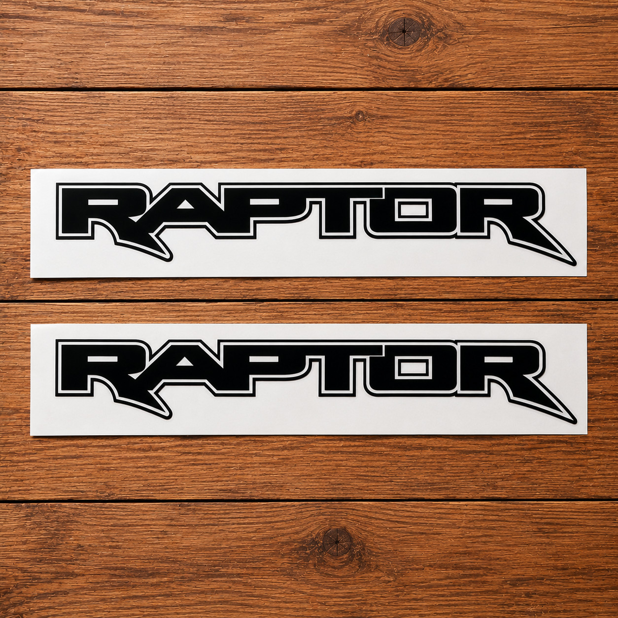Ford Raptor SET Truck Lettering Decals Vinyl Graphic