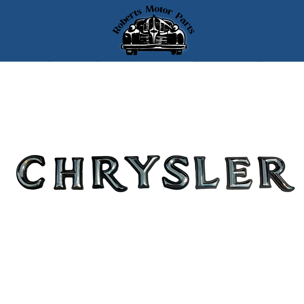 New Old Stock Trunk Emblems for 1979-81 Chrysler Models #4017280-#4017286