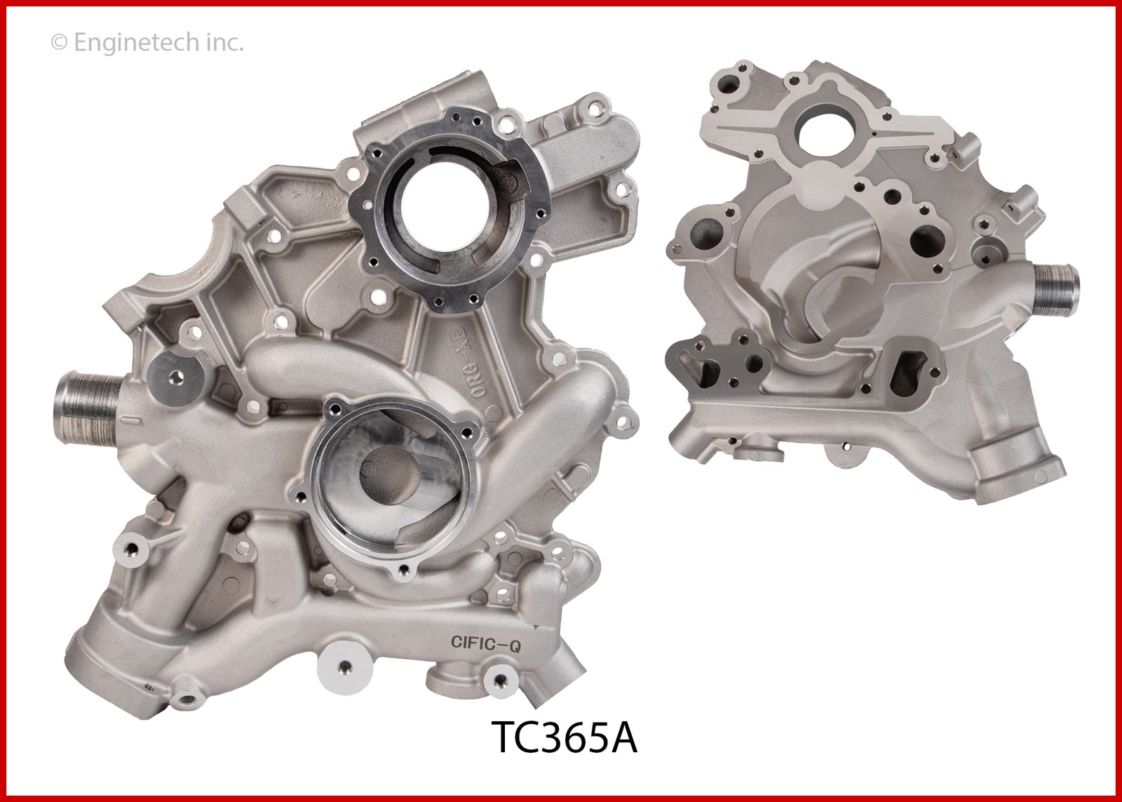 Enginetech TC365A Engine Timing Cover fit 2004-2005 Ford F-250 Super Duty 6.0L V