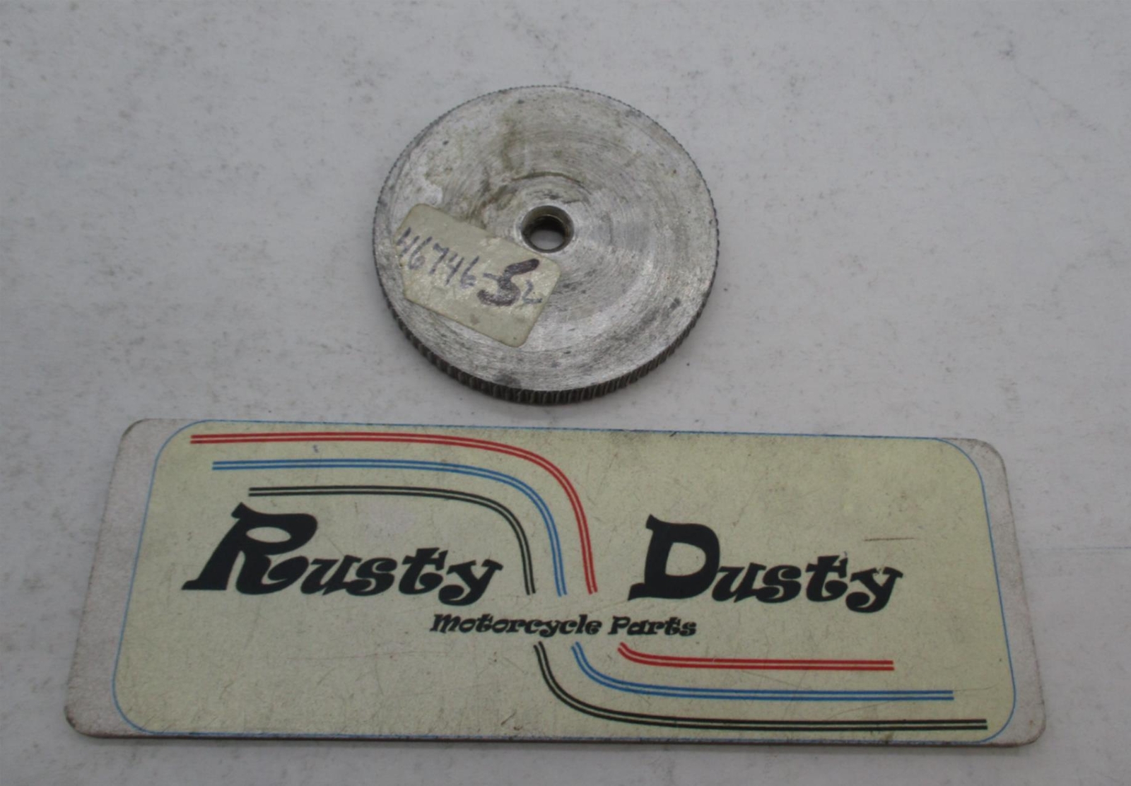 Harley Davidson Genuine Sportster Steering Damper Alloy Knob 46746-52 Harley Davidson Genuine Sportster Steering Damper Alloy Knob 46746-52