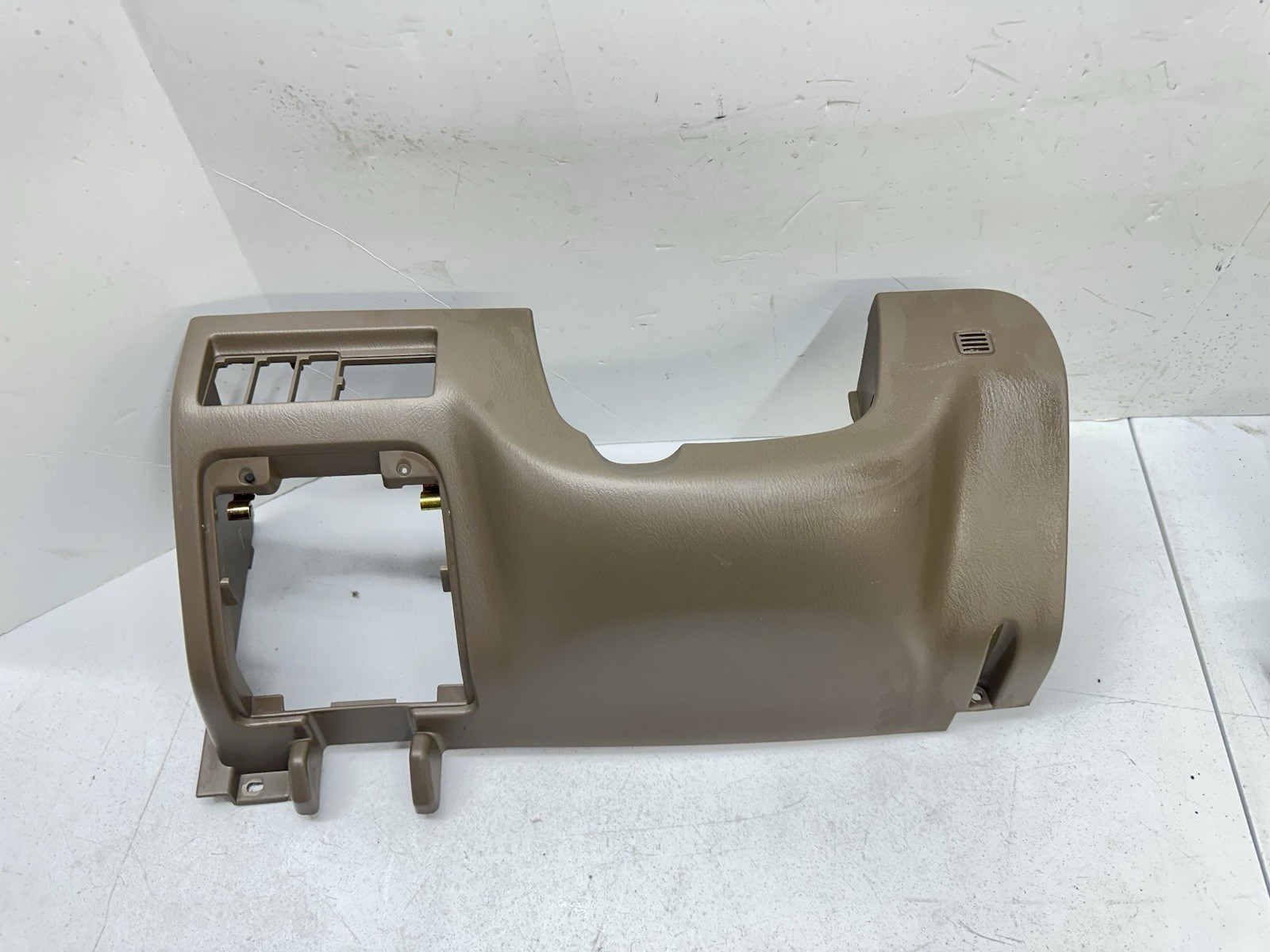 2001-2004 Nissan Pathfinder Dash Knee Bolster Pad Kick Panel Tan Brown OEM T14