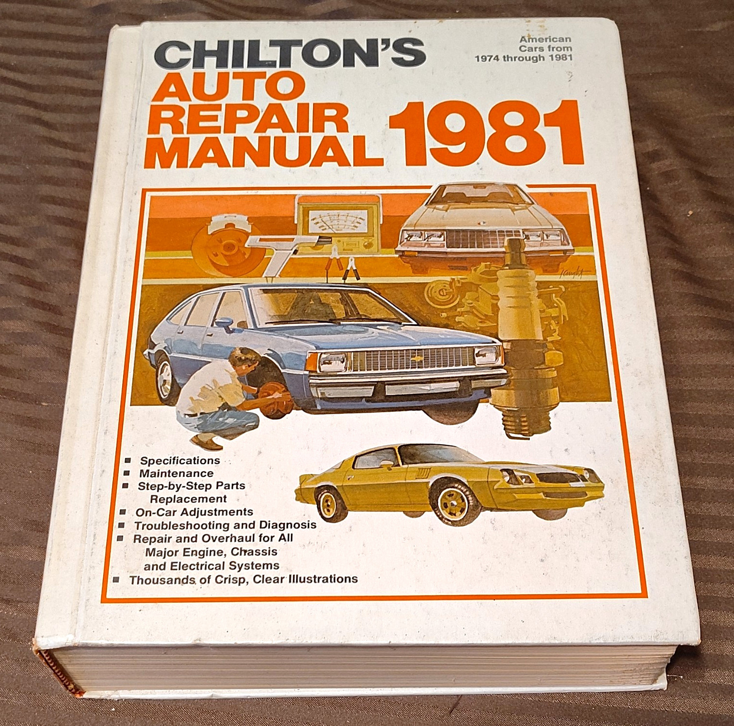 CHILTON'S AUTO REPAIR MANUAL 1981 AMERICAN CARS 1974-1981