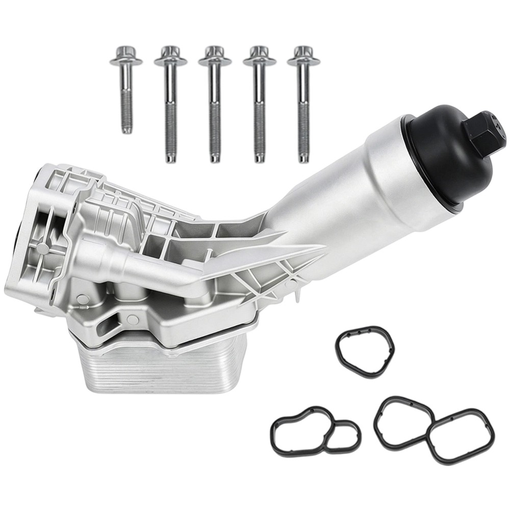 11428580414 Aluminum Oil Cooler Filter Housing For BMW G20 G30 G29 G01 G02 B48 11428580414 Aluminum Oil Cooler Filter Housing For BMW G20 G30 G29 G01 G02 B48