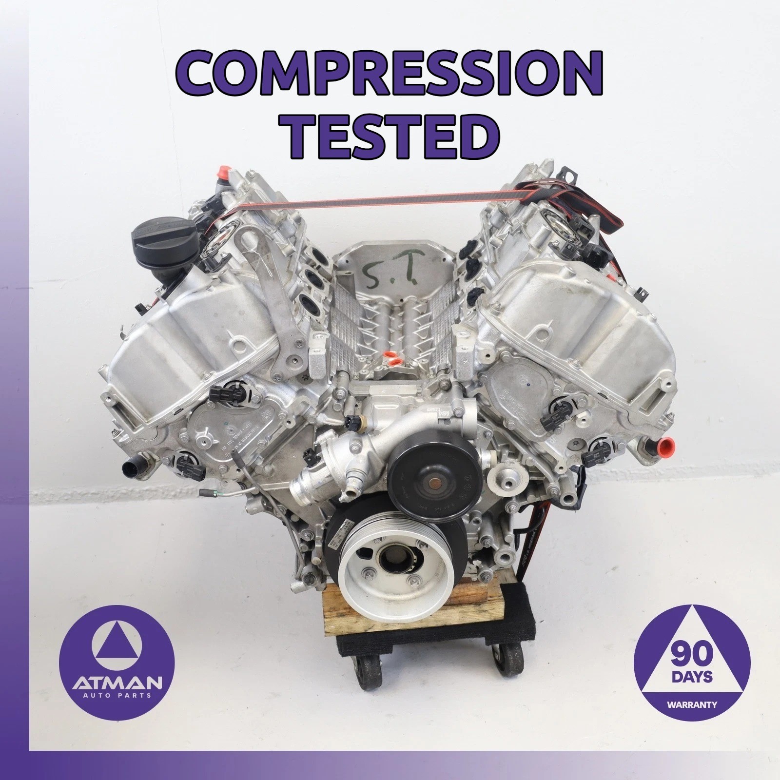 12-19 BMW F06 M6 M5 4.4L S63B44B Engine Motor Assembly OEM 110k 12-19 BMW F06 M6 M5 4.4L S63B44B Engine Motor Assembly OEM 110k
