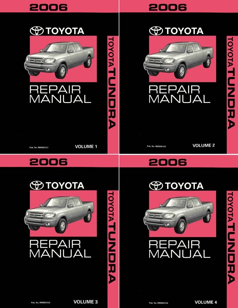 2006 Toyota Tundra Shop Service Repair Manual Complete Set 2006 Toyota Tundra Shop Service Repair Manual Complete Set