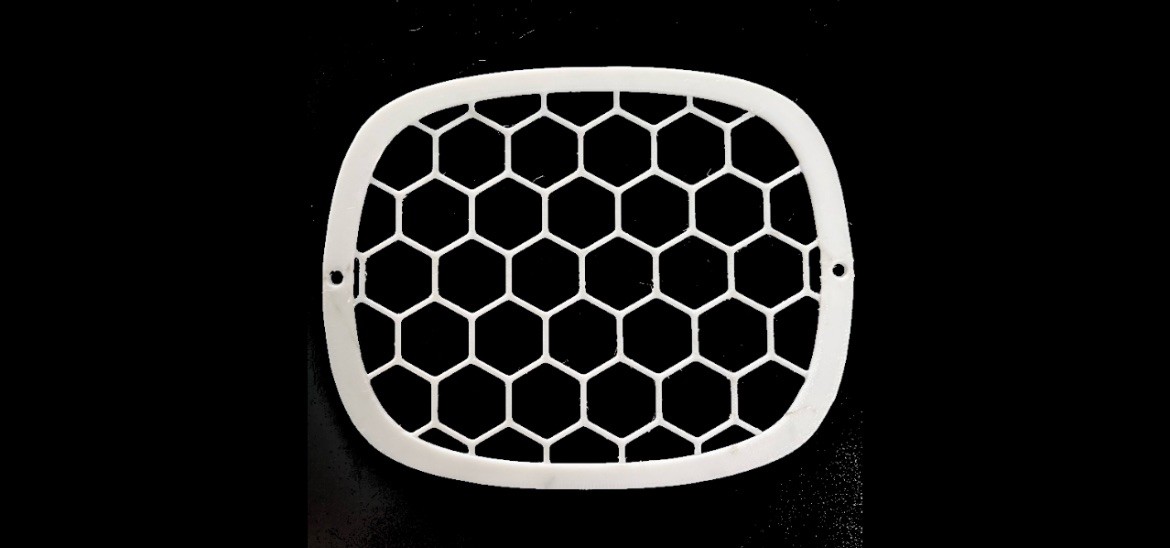 91-96 Corvette Tailight Cover White Honeycomb 4 Pack 91-96 Corvette Tailight Cover White Honeycomb 4 Pack