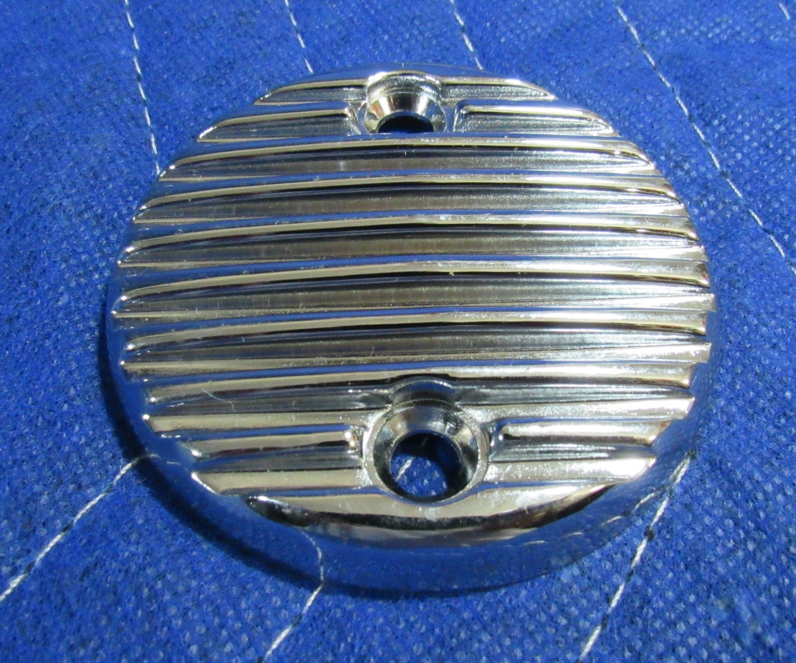 NOS TCME PRE 1971 FINNED POINTS COVER HARLEY SPORTSTER IRONHEAD XLCH CHOPPER
