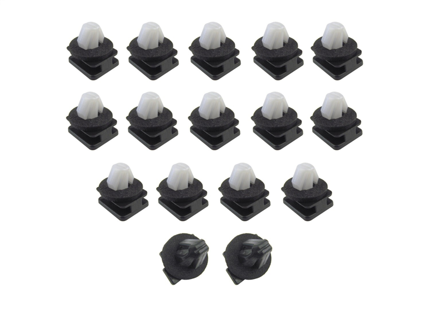 Precision Replacement Parts PCK-1843-11 Windshield Side Molding Clip Kit