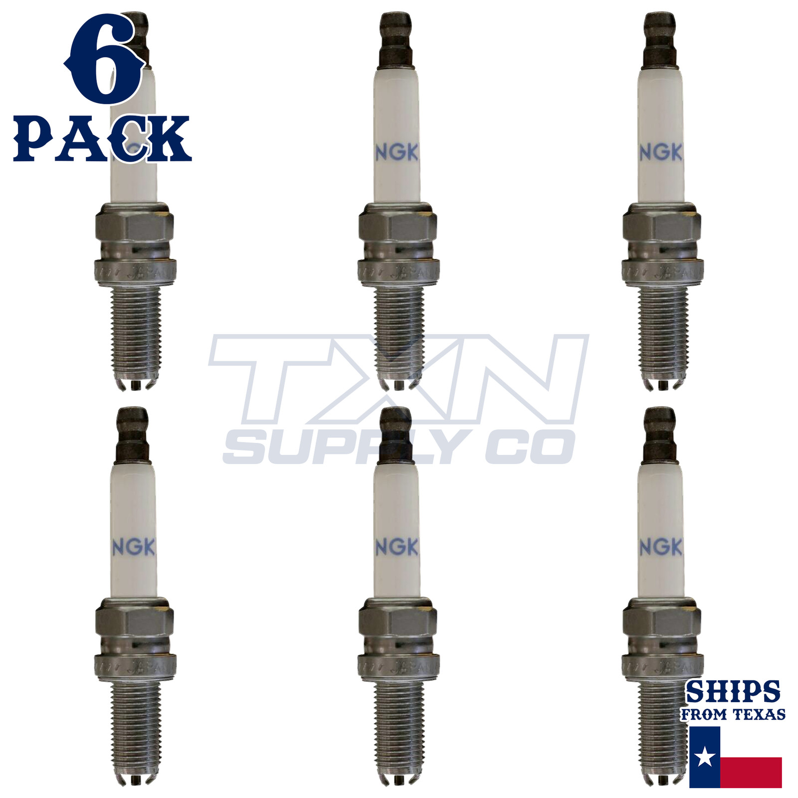 NGK 6869 Spark Plugs 6 Pack