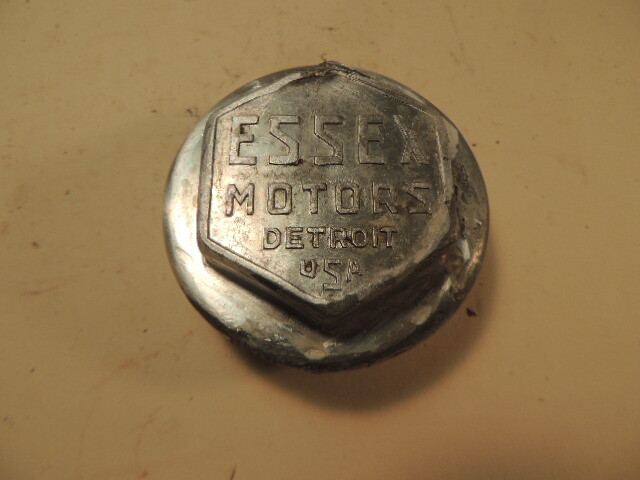 1920\'s Essex Aluminum Hubcap, Vintage Antique 1920\'s Essex Aluminum Hubcap, Vintage Antique
