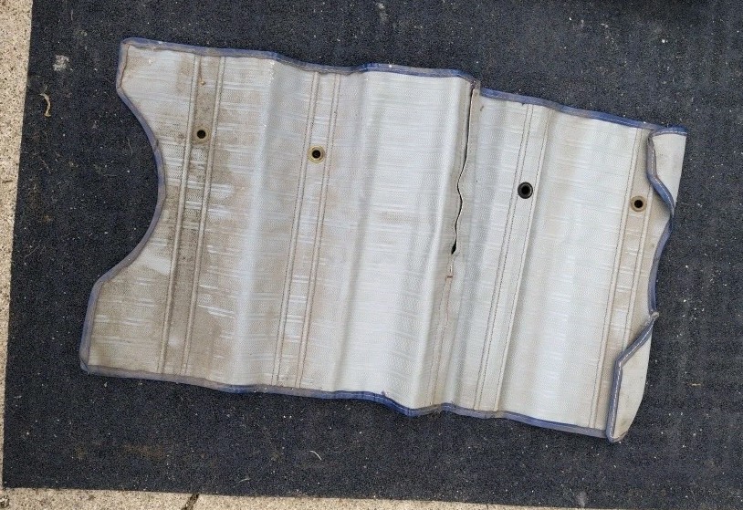 Vintage 1930s Ford TUDOR Vinyl Winter Front Grill Cover Vintage Selling Separate Vintage 1930s Ford TUDOR Vinyl Winter Front Grill Cover Vintage Selling Separate