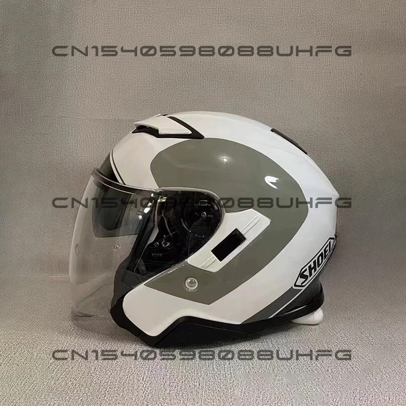 Shoei J-Cruise II ADAGIO TC-6 Jet helmet 3/4 Open Face Helmet Men Women Dual Len