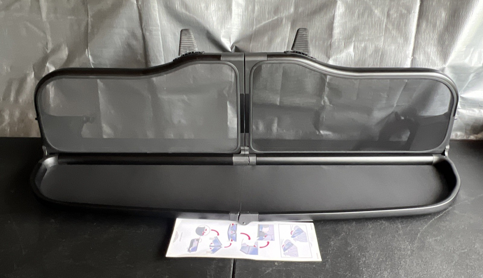 2005-2016 Aston Martin DB9 DBS Volante OEM Wind Deflector 09200030121 w/ Bag 2005-2016 Aston Martin DB9 DBS Volante OEM Wind Deflector 09200030121 w/ Bag