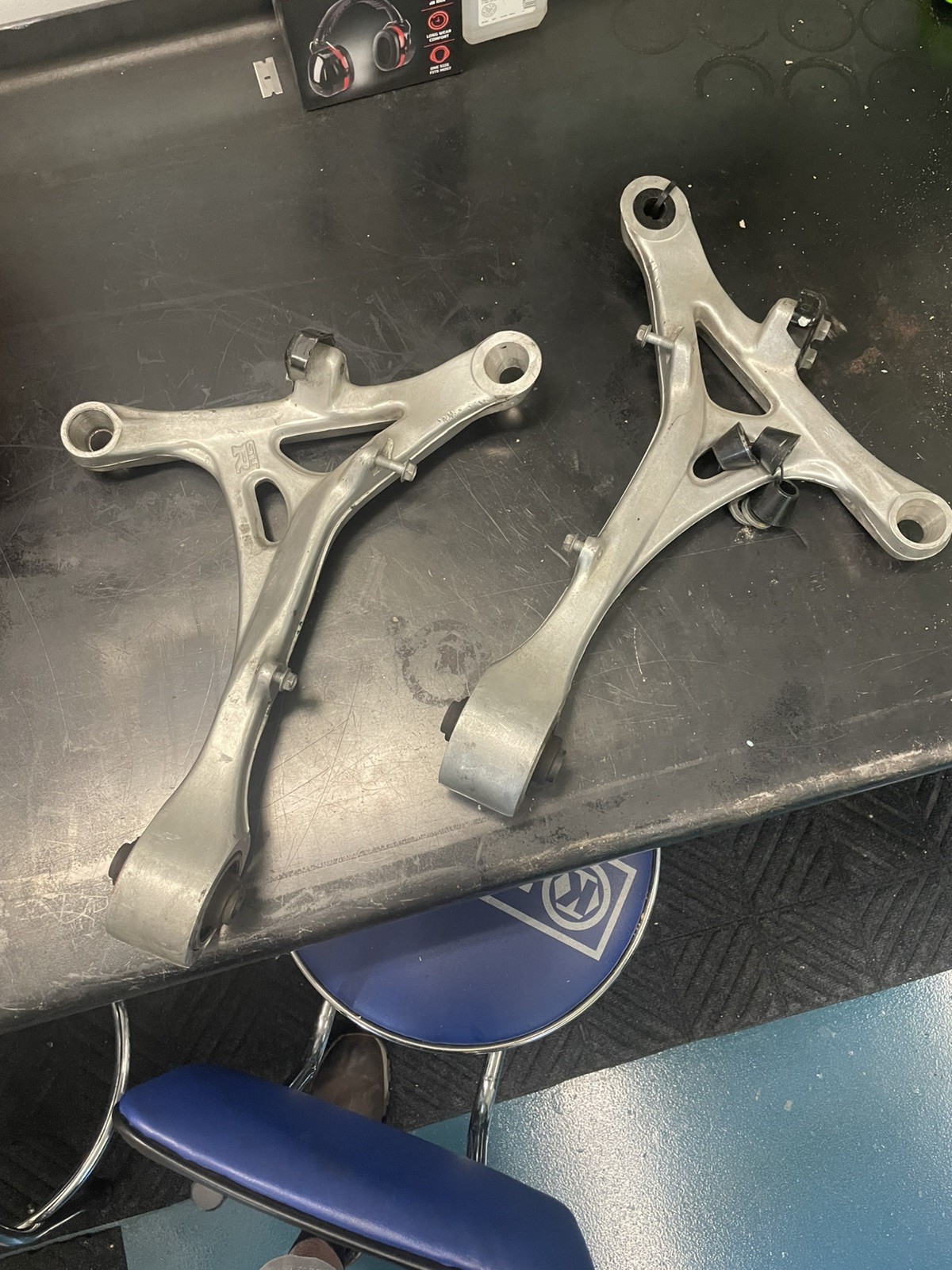 Skyline GT-R BNR34 BCNR33 RB26DETT Forged Aluminum Front Control Arm LH RH OEM. Skyline GT-R BNR34 BCNR33 RB26DETT Forged Aluminum Front Control Arm LH RH OEM.