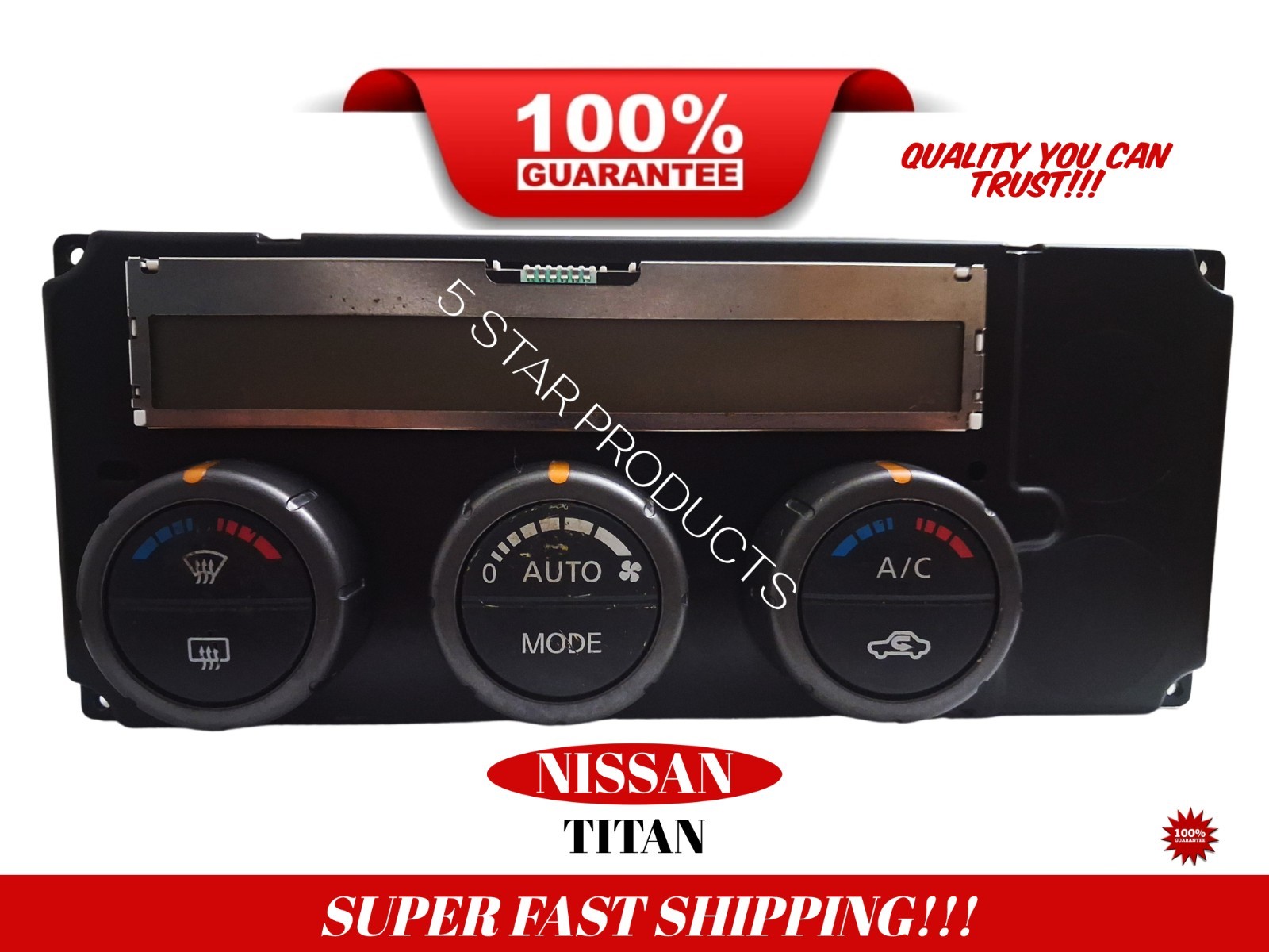 2004-2007 Nissan Titan Armada A/C Heater Temperature Climate Control AC 2004-2007 Nissan Titan Armada A/C Heater Temperature Climate Control AC