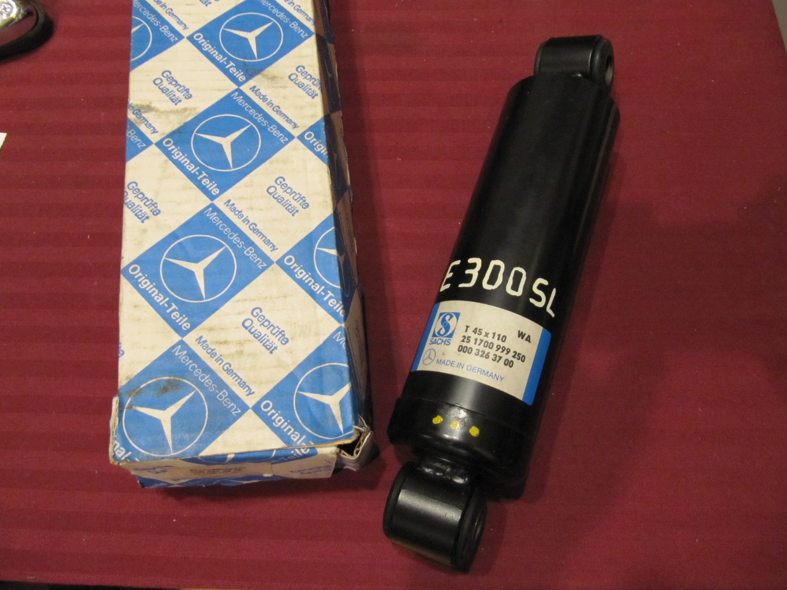 NOS Mercedes-Benz 300SL Gullwing 1954 - 1957 Front Shock Absorber W198