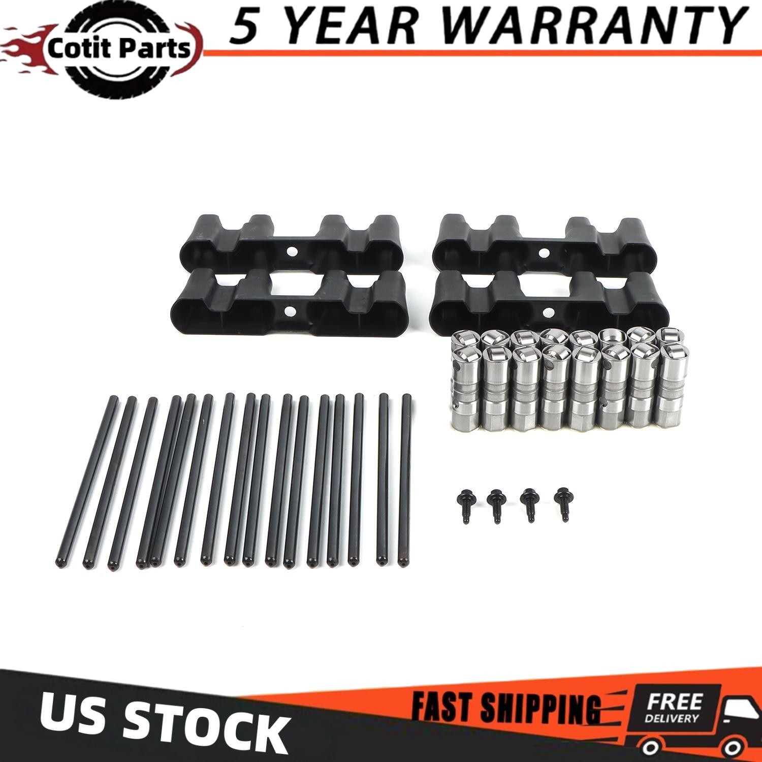 LS7 Lifters, Bolts,Guide Trays and Pushrod Set Fits For LS1 LS2 LS3 LS6 LQ4 LQ9 LS7 Lifters, Bolts,Guide Trays and Pushrod Set Fits For LS1 LS2 LS3 LS6 LQ4 LQ9