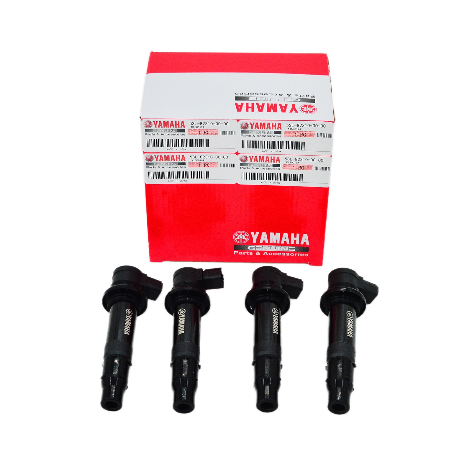 4X NEW FOR YAMAHA YZF-R6 YZF R6 R6S IGNITION COIL ASSEMBLY 5SL-82310-20-00
