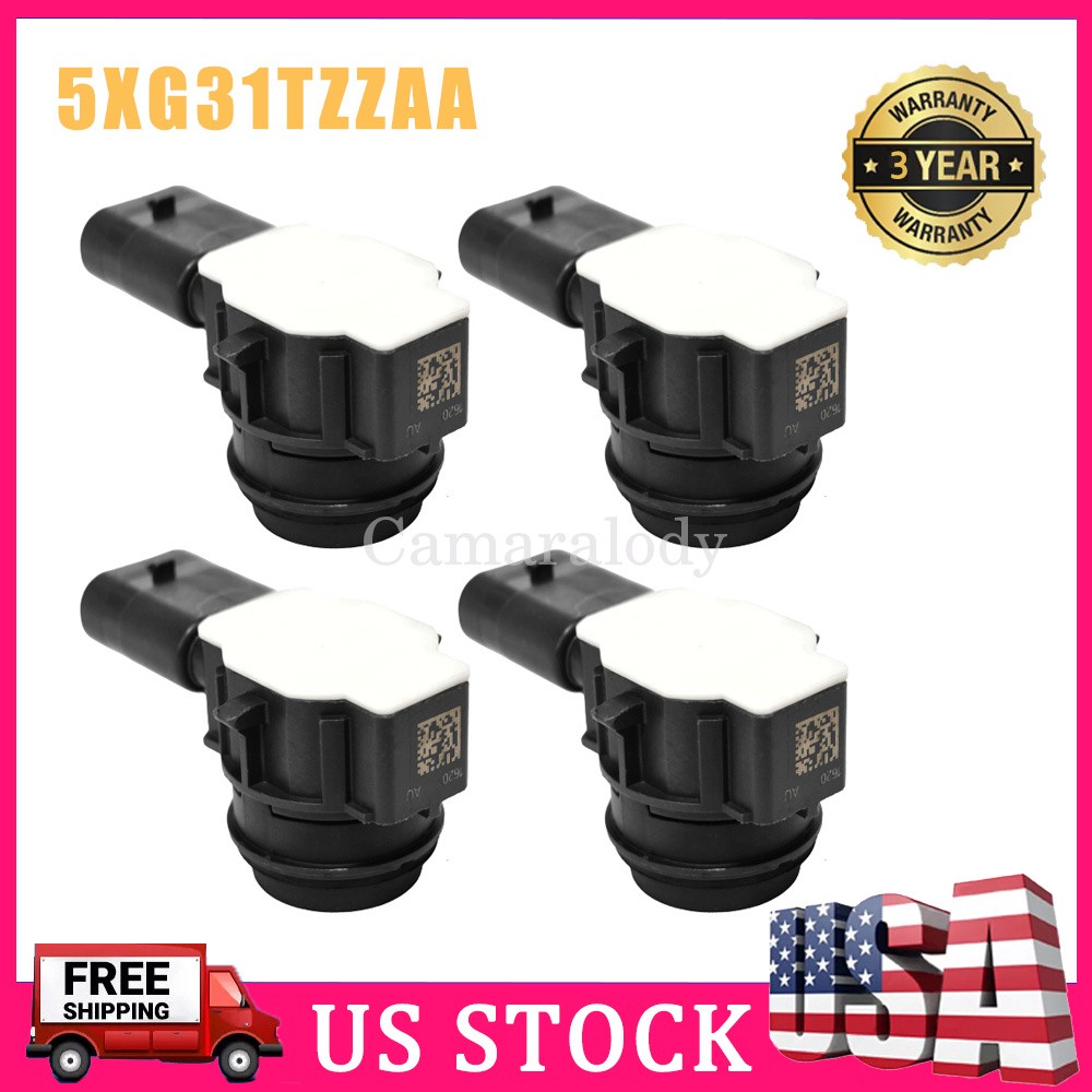 4x Bumper Parking Assist Sensor For 2019 2020 2021-2023 Jeep Cherokee 5XG31TZZAA 4x Bumper Parking Assist Sensor For 2019 2020 2021-2023 Jeep Cherokee 5XG31TZZAA