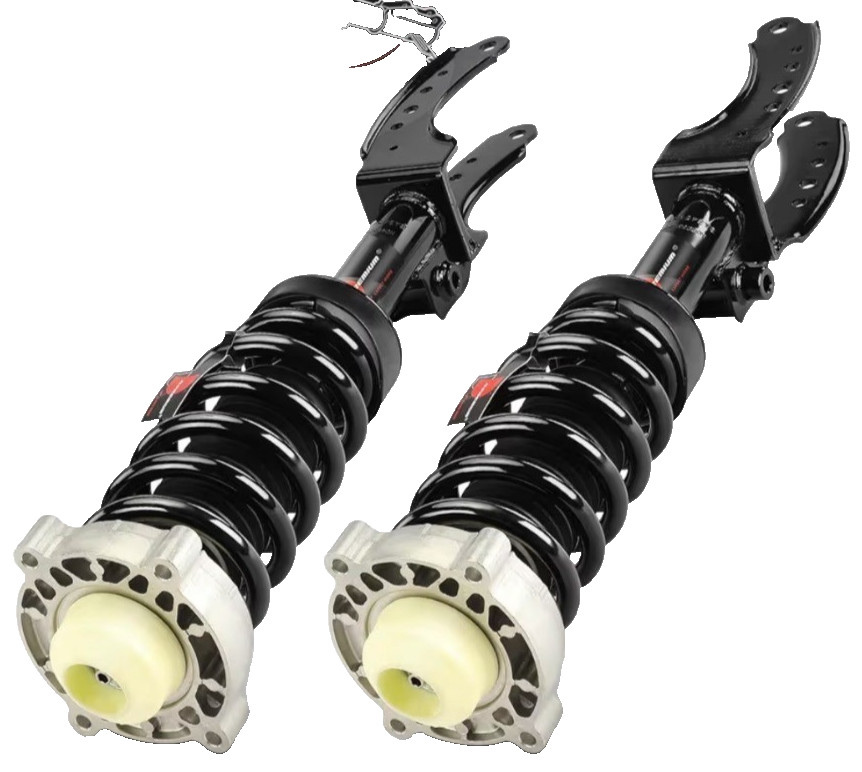 Unity Front Struts Springs Audi Q7 07-15 Cayenne 03-10 Touareg 04-10 Pair