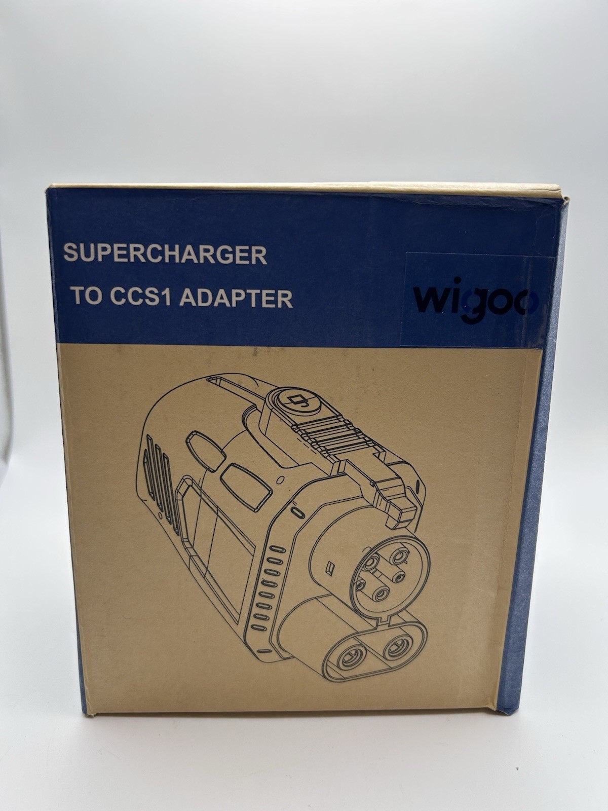 Tesla Supercharger NACS to CCS1 EV Adapter 500A 1000V DC Fast Charge OPEN BOX Tesla Supercharger NACS to CCS1 EV Adapter 500A 1000V DC Fast Charge OPEN BOX