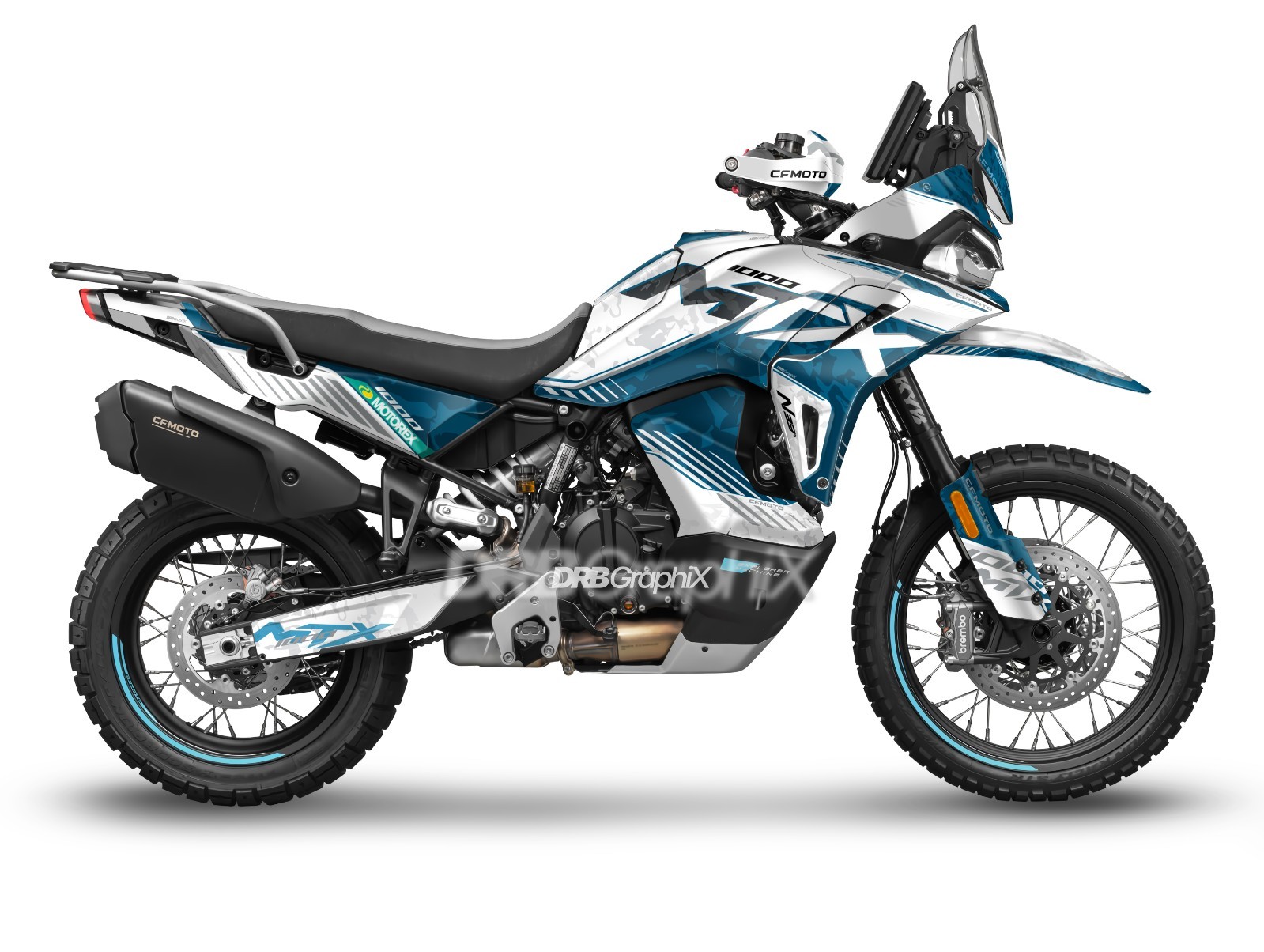 NEW Graphic kit for CFMOTO 1000 MT-X 800 MT-X (2025~) Graphic Decal Kit (CM-WBL)