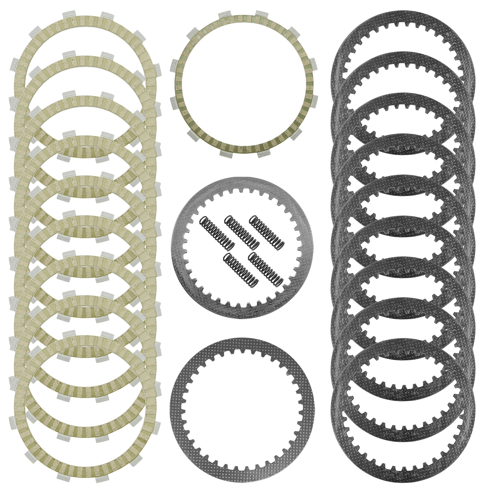Clutch Friction Plates kit for Kawasaki Vulcan 2000 VN2000 Classic LT 2004-2010