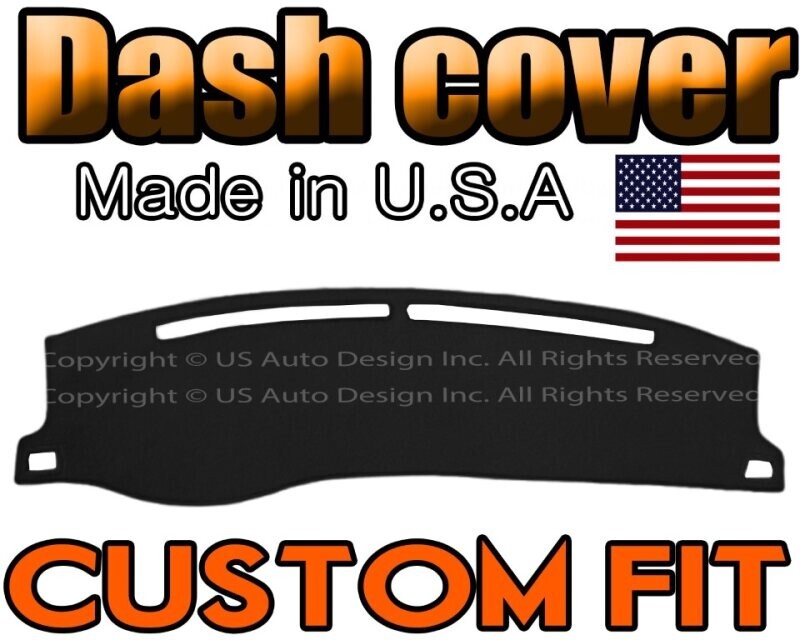 Fits 2008-2014 HYUNDAI GENESIS DASH COVER MAT DASHBOARD PAD MADE IN USA / BLACK