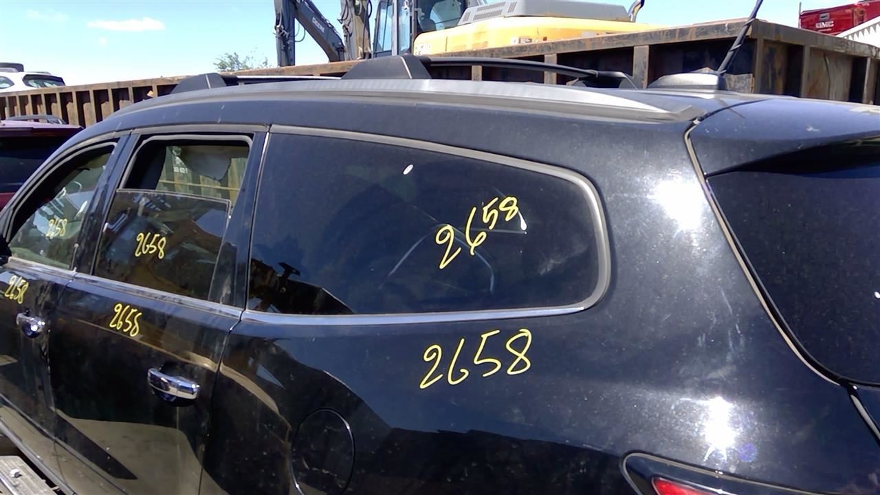 Driver Quarter Glass LT With Tint Opt Anj Fits 15-17 TRAVERSE 635970