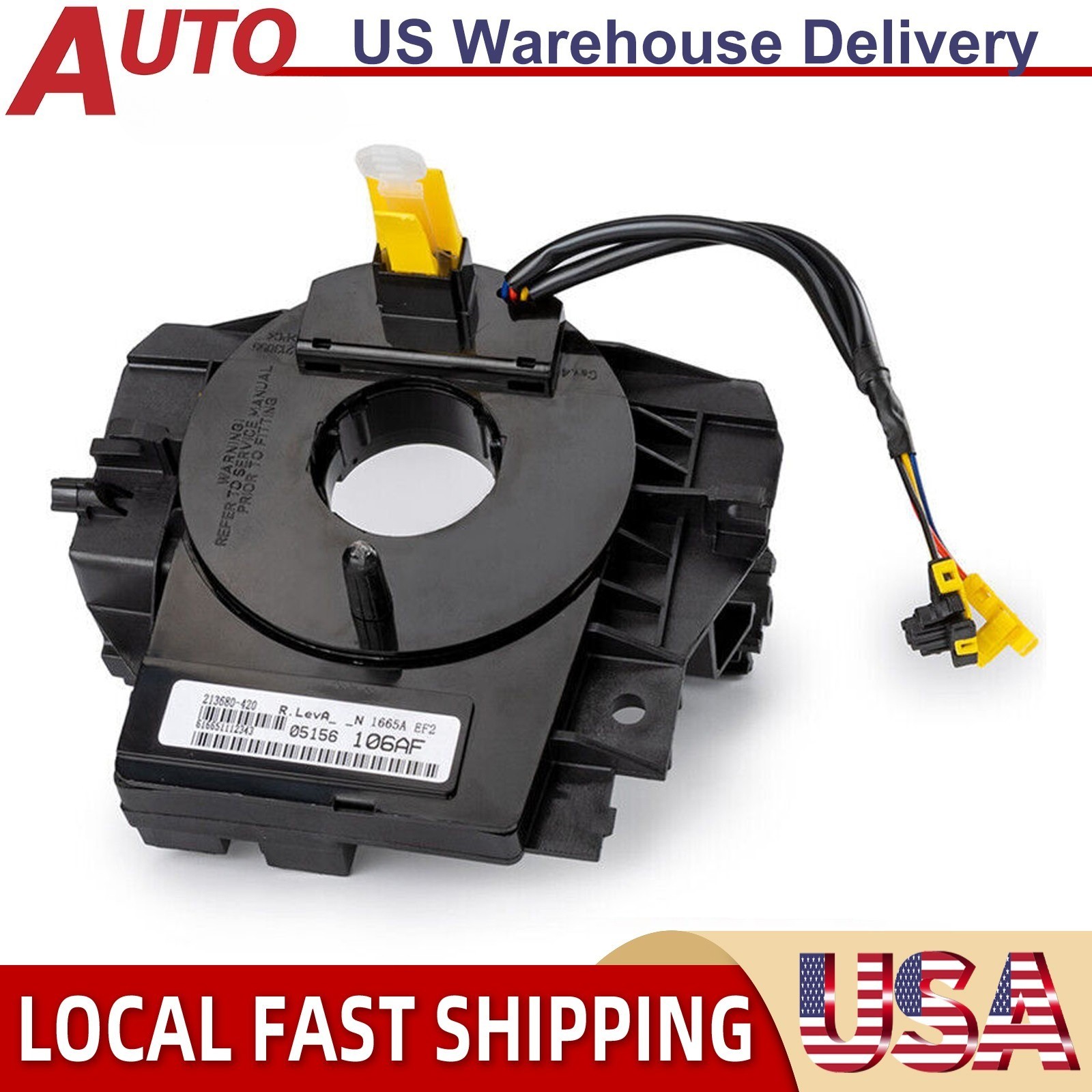 Steering Wheel Clock Spring with Angle Sensor for Jeep Chrysler Dodge 5156106AF Steering Wheel Clock Spring with Angle Sensor for Jeep Chrysler Dodge 5156106AF
