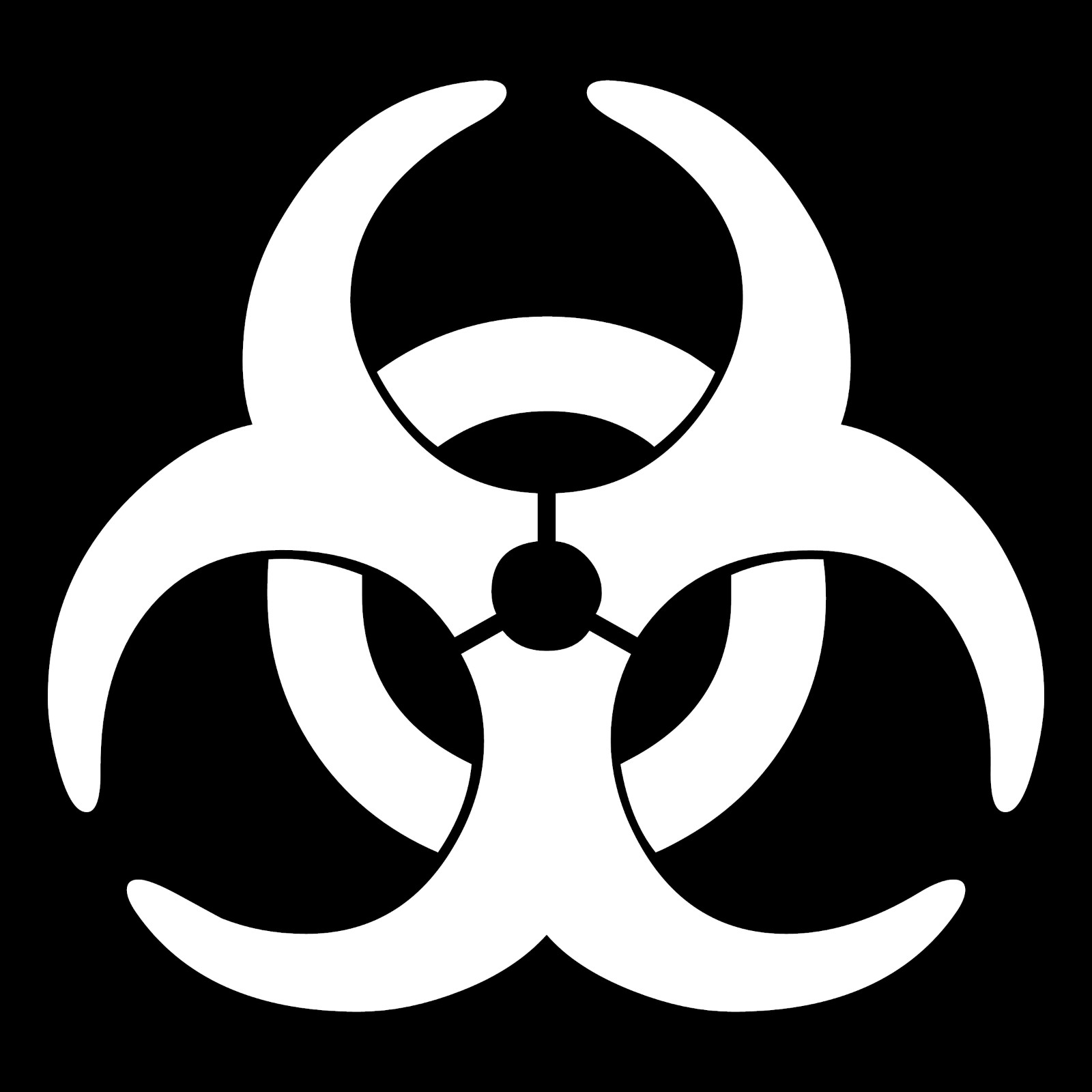 Bio Hazard Biological Warning Car Truck Window Wall Laptop Vinyl Decal Sticker.