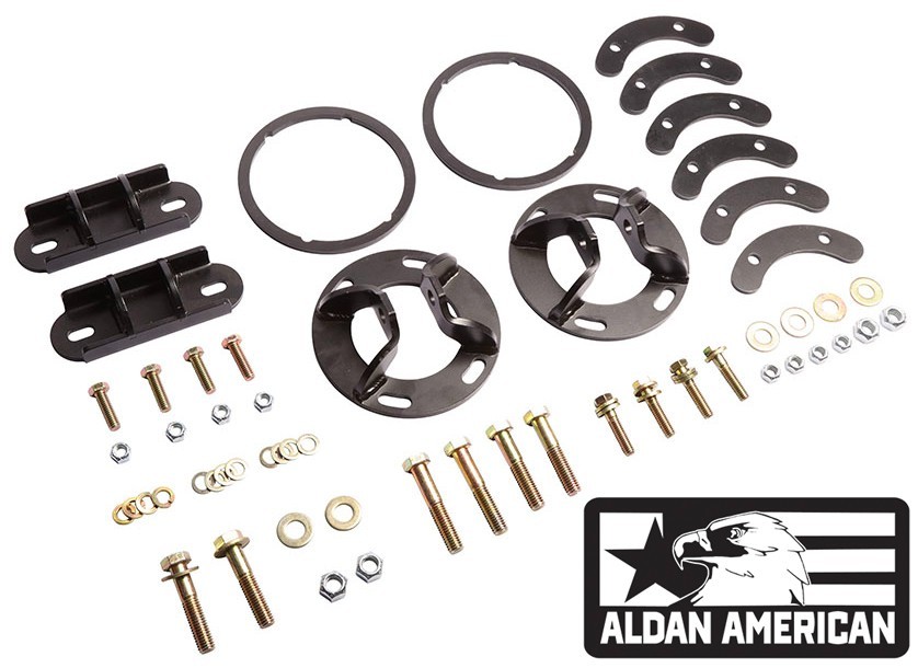 1962-67 Chevy II, Nova Front Upper & Lower Coilover Bracket Kit, Aldan American