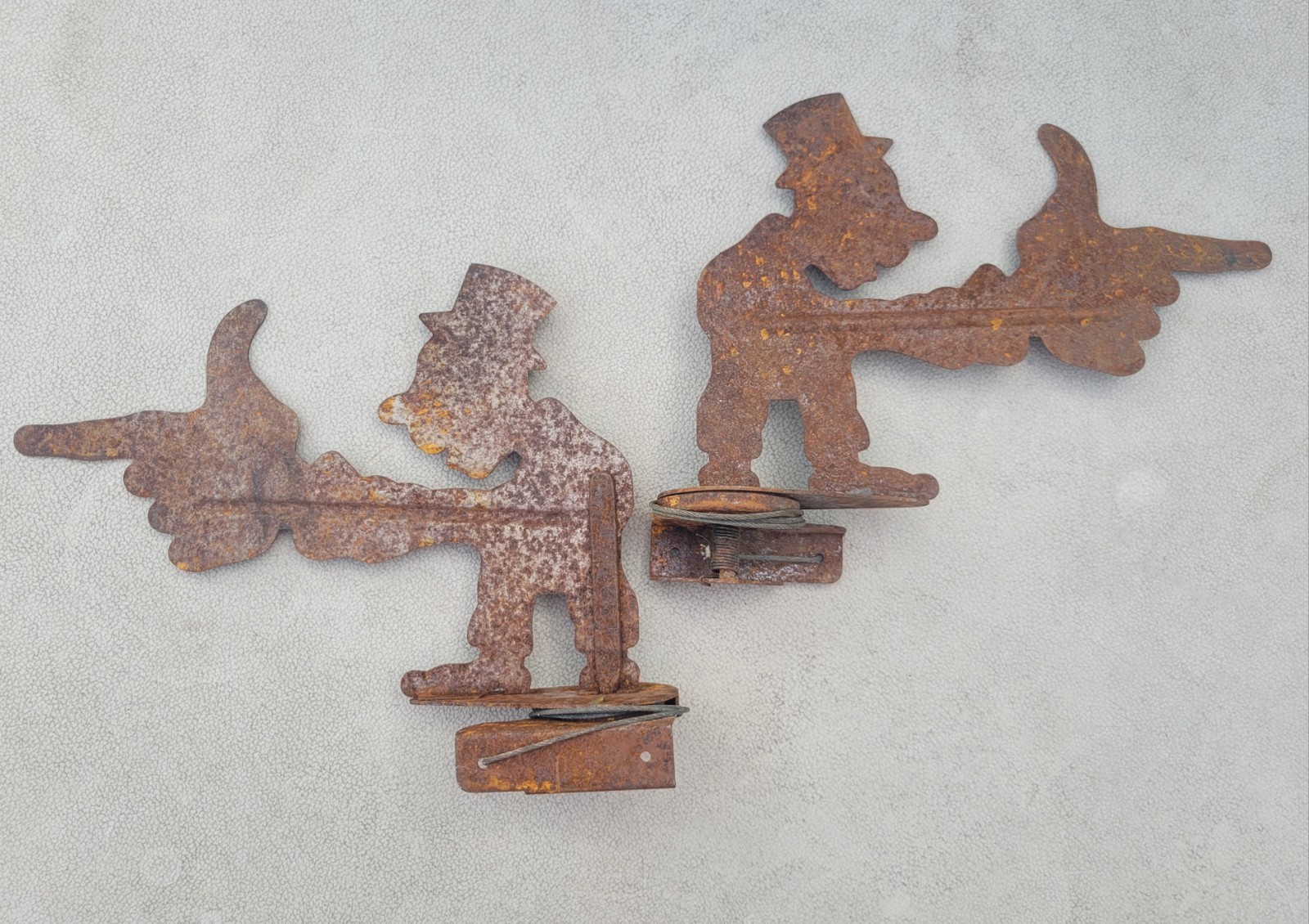 (2) 1920s Manual Pivot Turn Signals - Vintage - Rare